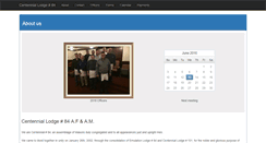 Desktop Screenshot of centennial84.org